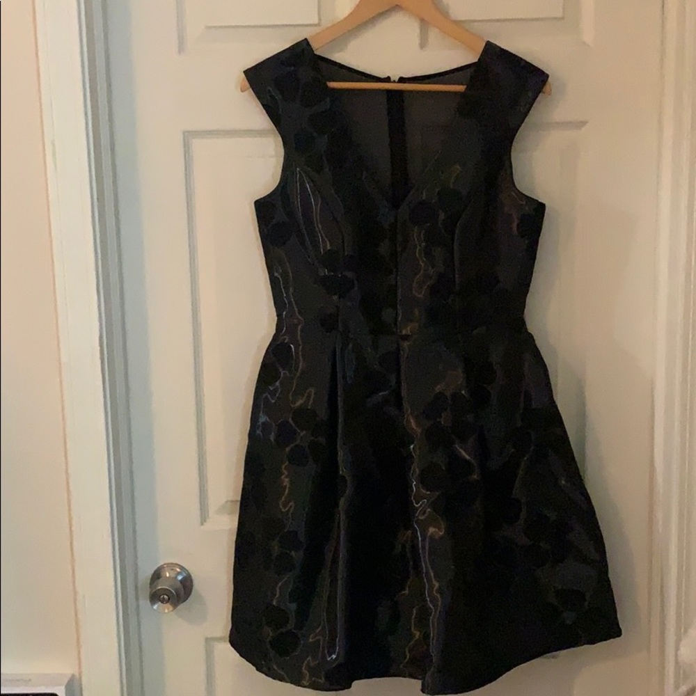Aidan Mattox black cocktail dress size 10